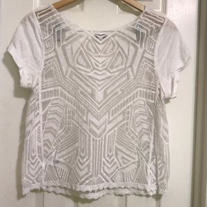 3 for $25 Express white see through top 🌟